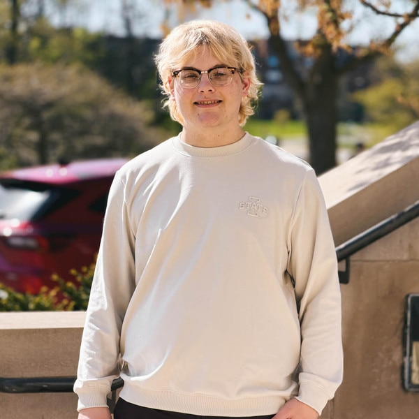 Jack and Sage I-State Cream Crewneck Sweatshirt